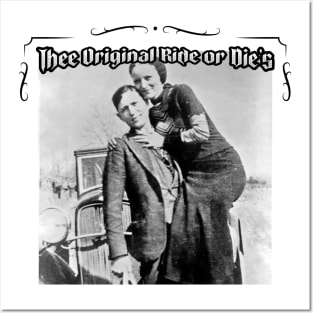 Bonnie & Clyde Posters and Art